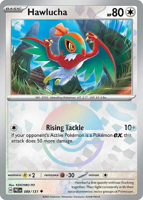 Hawlucha Card Front