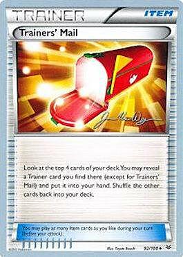 Trainers' Mail Card Front