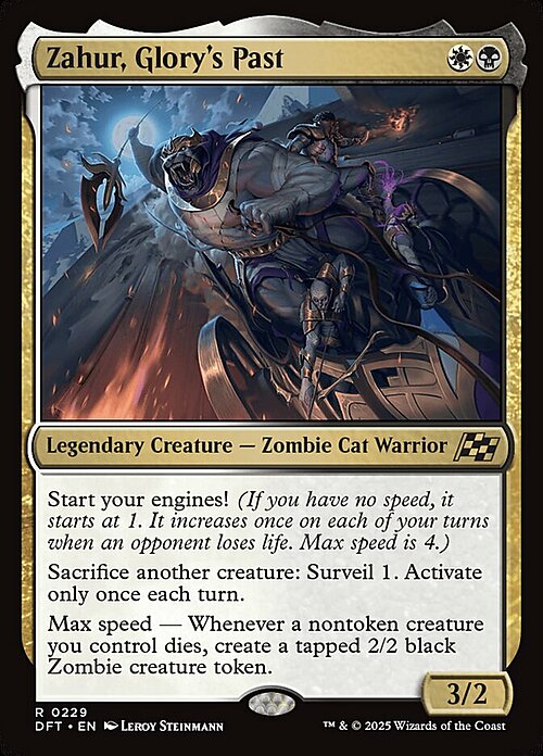 Zahur, Glory's Past Card Front