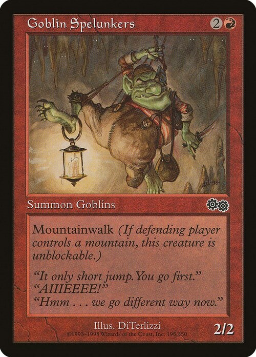 Goblin Spelunkers Card Front