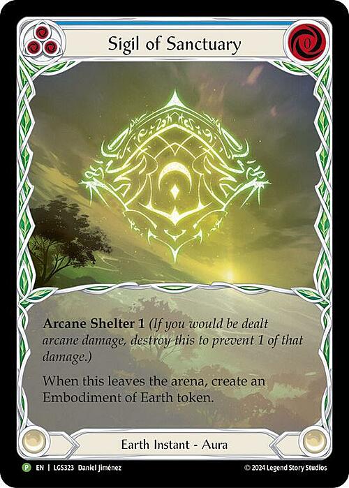 Sigil of Sanctuary Card Front