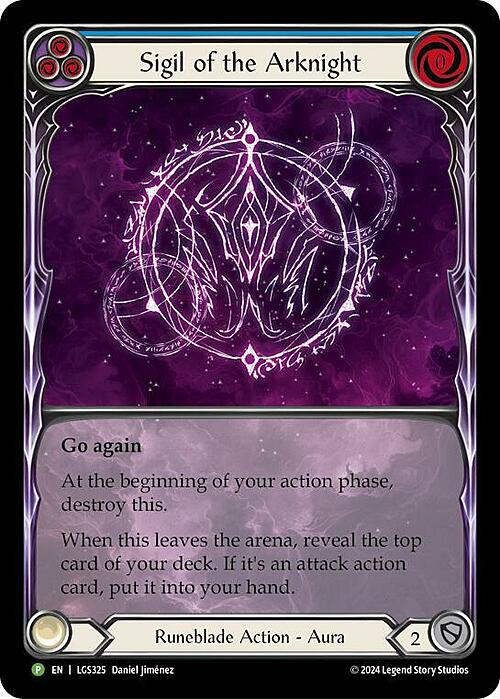 Sigil of the Arknight Card Front