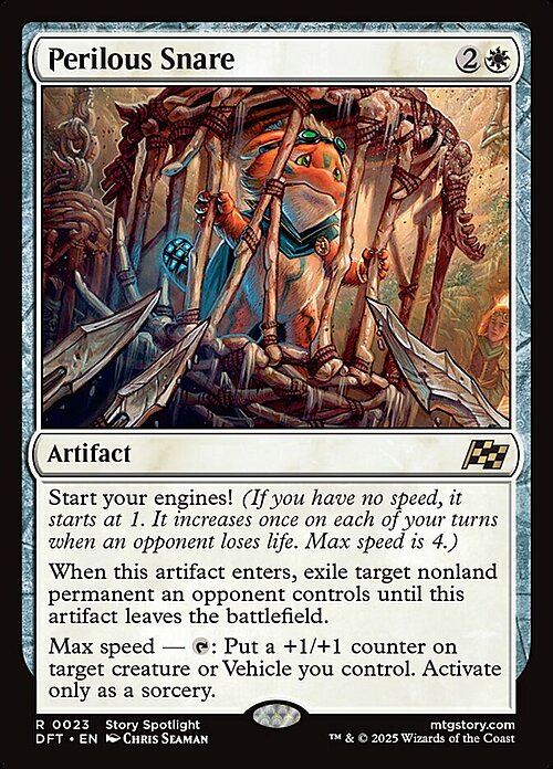 Perilous Snare Card Front