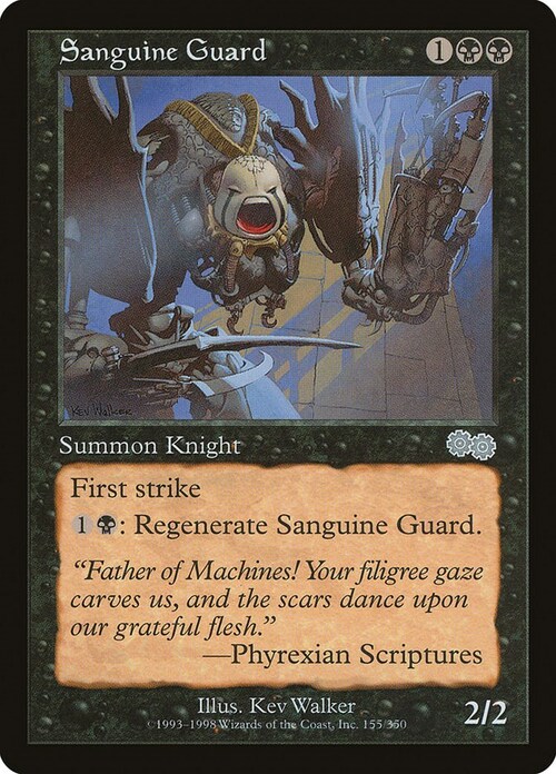 Sanguine Guard Card Front