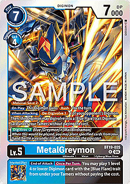 MetalGreymon Card Front