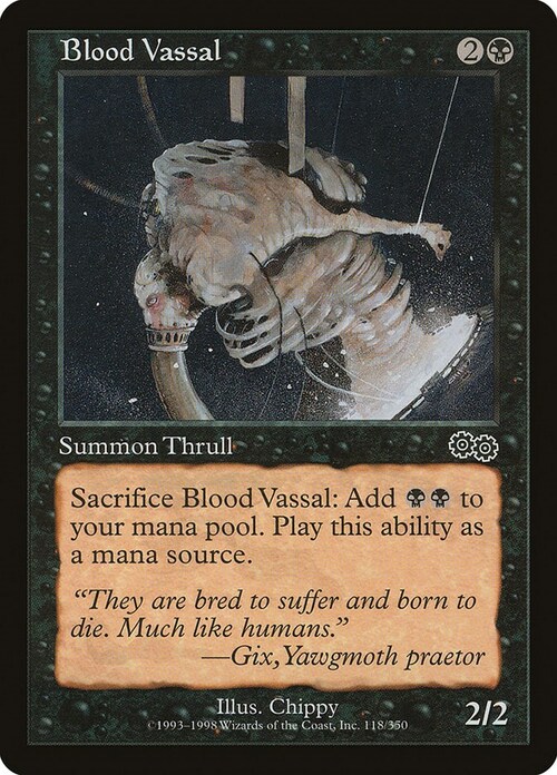 Blood Vassal Card Front