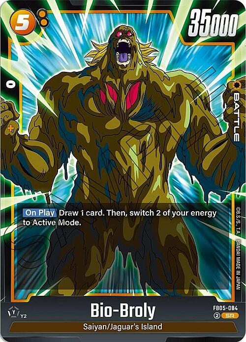 Bio-Broly Card Front