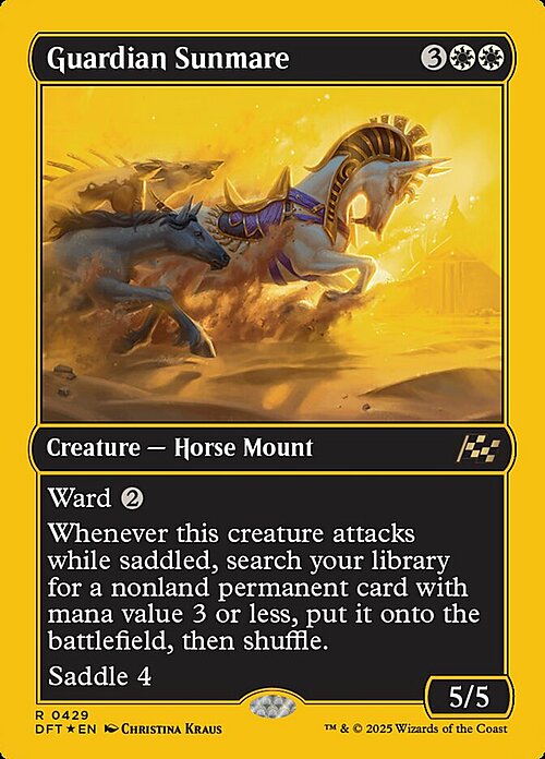 Guardian Sunmare Card Front