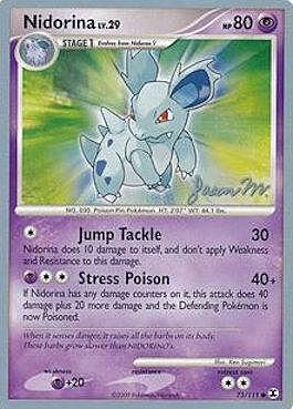 Nidorina LV.29 Card Front