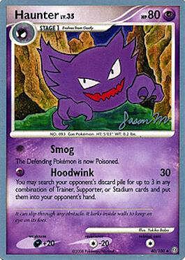 Haunter LV.35 Card Front