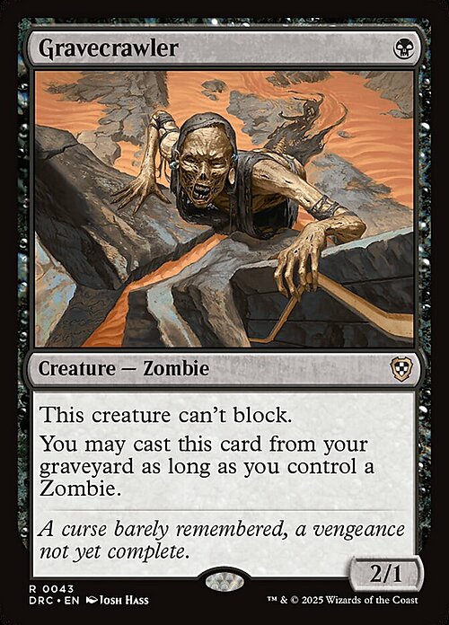 Gravecrawler Card Front