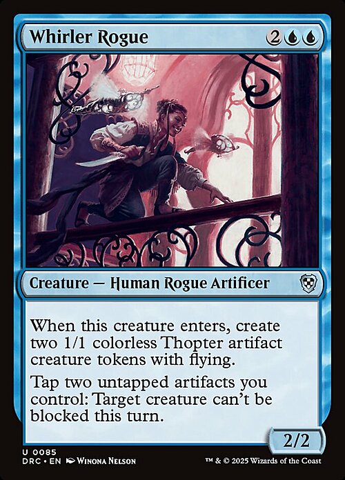 Whirler Rogue Card Front