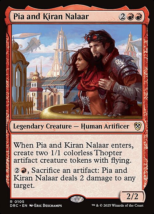 Pia and Kiran Nalaar Card Front