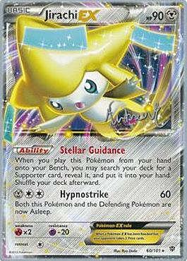 Jirachi EX Card Front