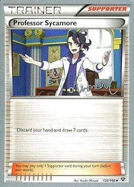 Professor Sycamore Card Front