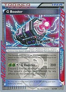 G Booster Card Front