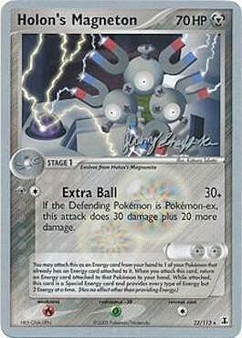 Holon's Magneton Card Front