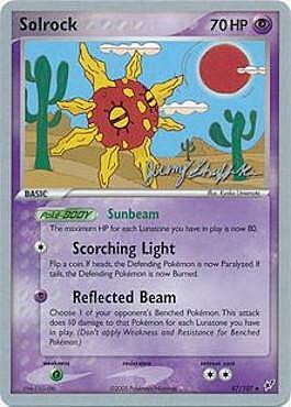 Solrock Card Front