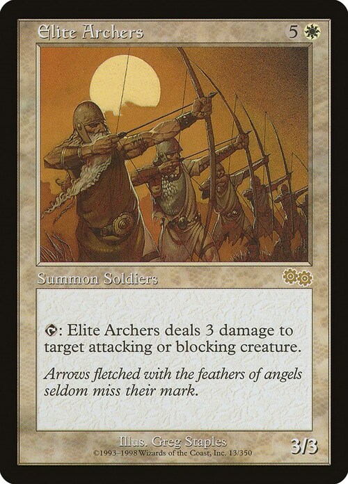 Elite Archers Card Front