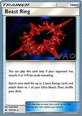 Beast Ring Card Front