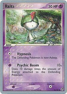 Ralts Card Front