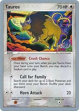 Tauros Card Front