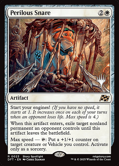 Perilous Snare Card Front