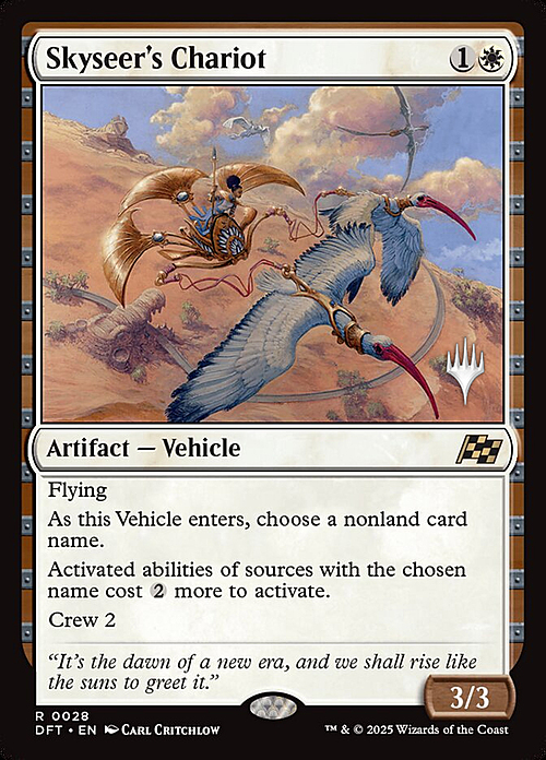 Skyseer's Chariot Card Front