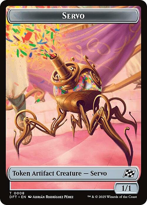 Servo // Thopter Card Front