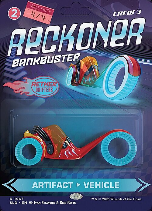 Reckoner Bankbuster Card Front