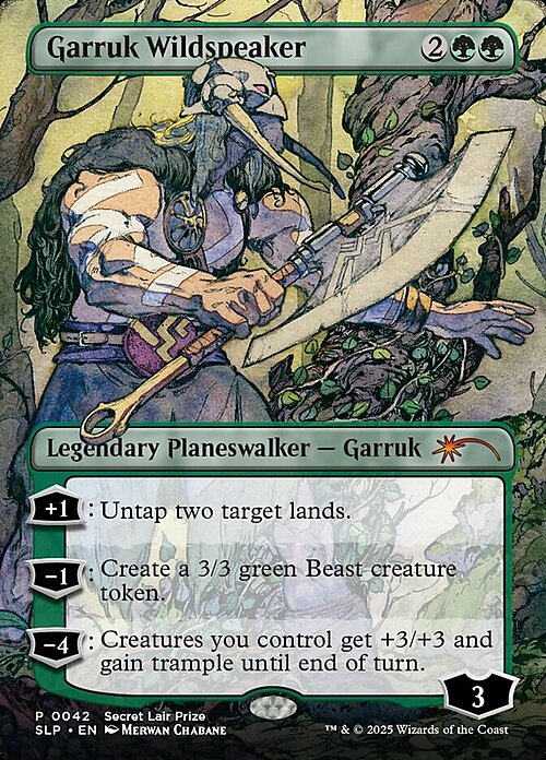 Garruk Wildspeaker Card Front