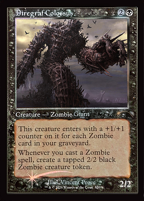 Diregraf Colossus Card Front