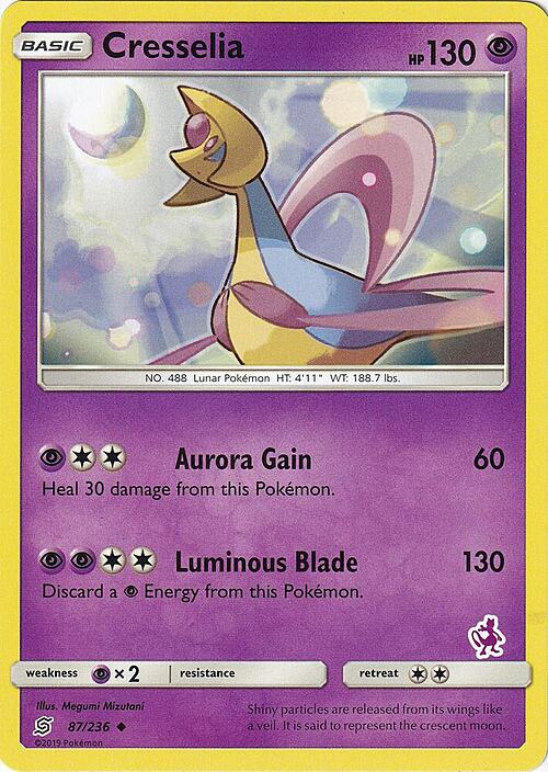 Cresselia Card Front