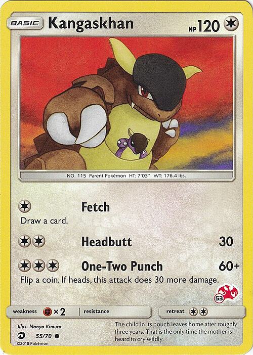 Kangaskhan Card Front