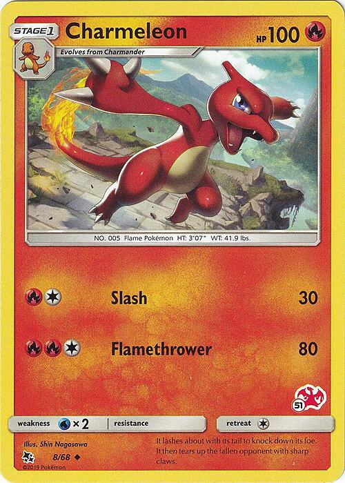 Charmeleon Card Front