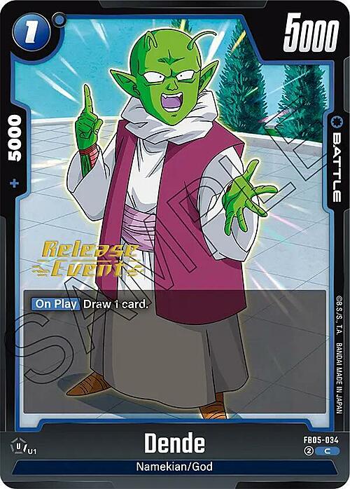 Dende Card Front