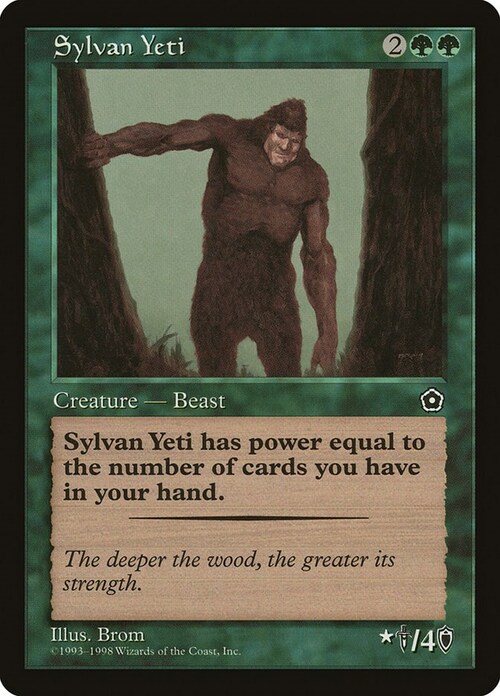 Sylvan Yeti Card Front