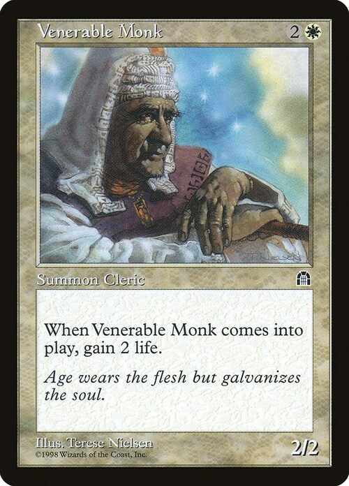 Venerable Monk Card Front