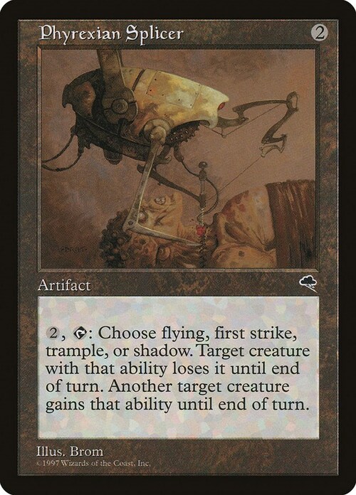 Phyrexian Splicer Card Front