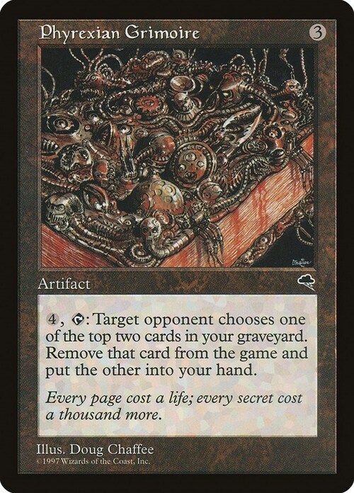 Phyrexian Grimoire Card Front