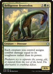 Belligerent Brontodon