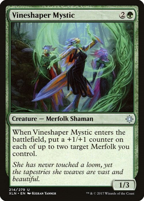 Vineshaper Mystic Card Front