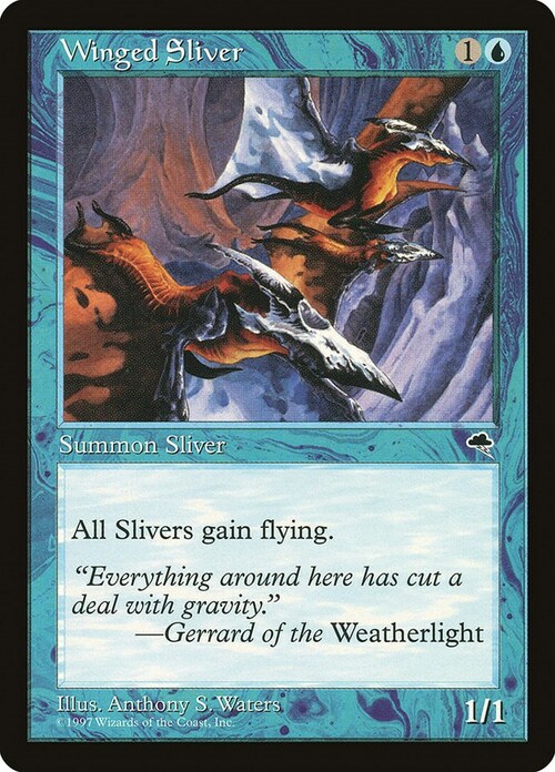 Winged Sliver Card Front