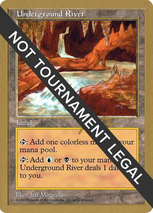 Underground River Card Front