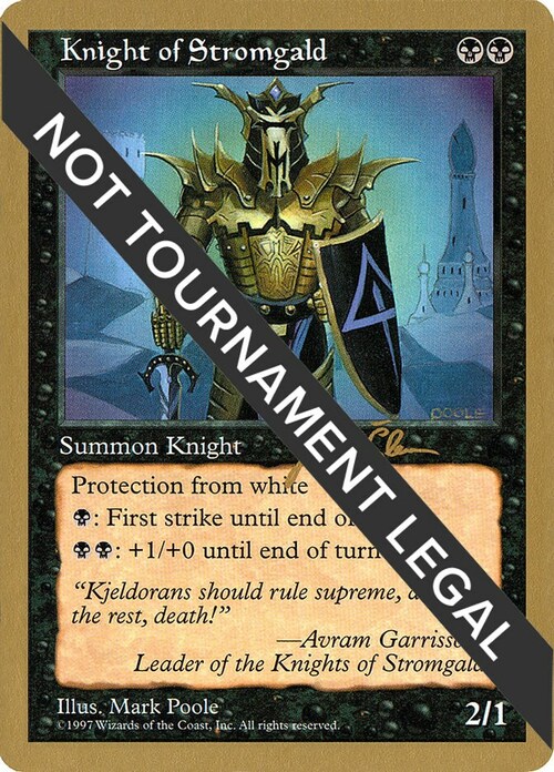 Knight of Stromgald Card Front