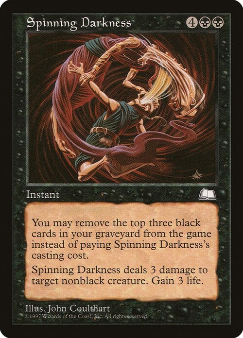 Spinning Darkness Card Front