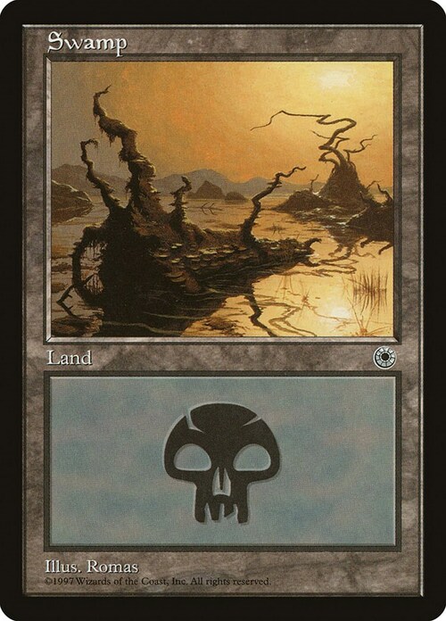 Swamp Card Front