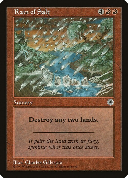 Rain of Salt Card Front