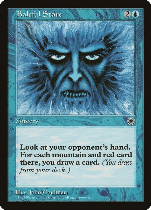 Baleful Stare Card Front