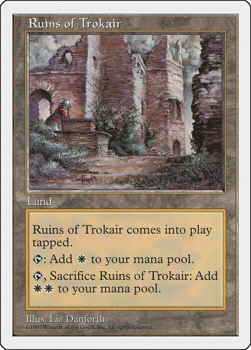 Ruins of Trokair Card Front